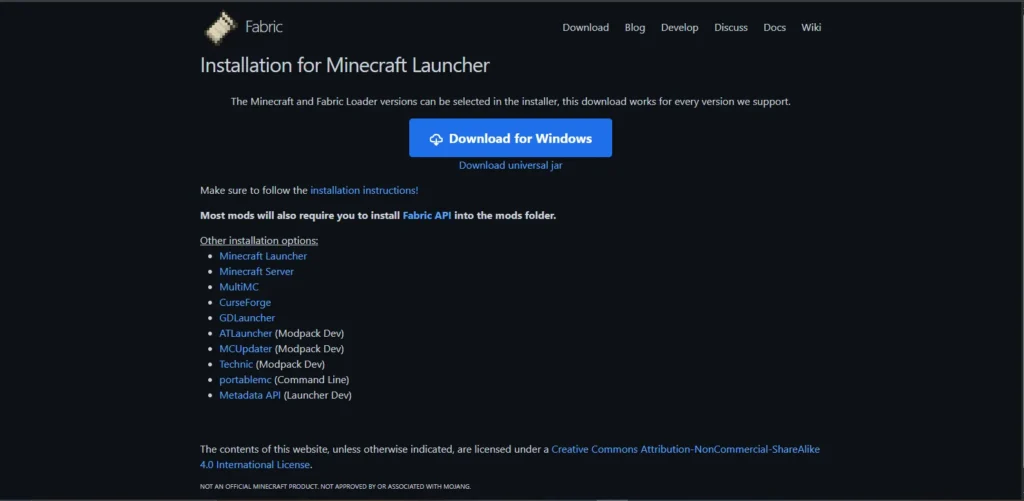 How to Install Minecraft Jenny Mod Without Forge 2 Fabric Loader Official Site