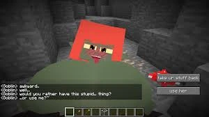 Minecraft Goblin Girl